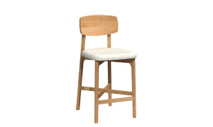 Tabouret en chêne rouge BSFR-1910